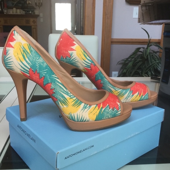 ANTONIO MELANI Shoes - New never worn floral heels
